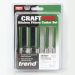 Click For Bigger Image: Trend Kitchen Fitters Router Bit Sets CR/KFP/5.