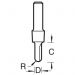 Click For Bigger Image: Trend Radius Router Bit C050.