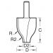 Click For Bigger Image: Trend Router Bit Vertical Ogee Panel Raiser C151.