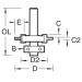 Click For Bigger Image: Trend Bearing Guided Pile Router Cutter C225.