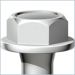 Click For Bigger Image: Index Timber Screws Stainless Steel Hex Head.