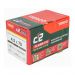 Click For Bigger Image: Timco C2 Clamp Fix Premium Screws 4.5 x 70mm Box.