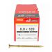 Click For Bigger Image: Timco C2 Clamp Fix Premium Screws 8.0 x 120mm