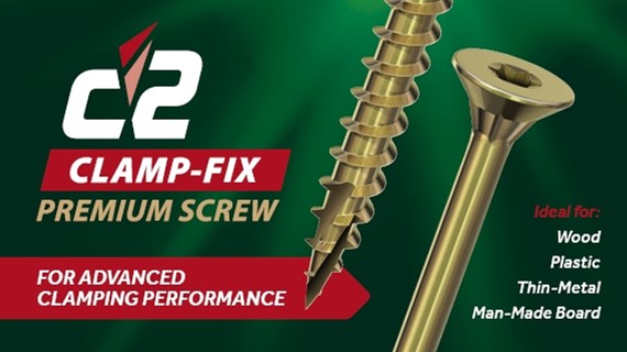 Timco C2 Clamp-Fix Premium Screws.