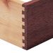 Click For Bigger Image: Lapped dovetail joint made by using the Trend CDJ300 Craft Dovetail Jig.