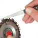 Click For Bigger Image: Trend DWS/KIT/C Mini Taper File sharpening a chainsaw.