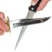 Click For Bigger Image: Trend DWS/KIT/C Mini Taper File sharpening a knife blade.