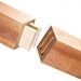 Click For Bigger Image: Double loose tenon joints created by the Trend MT/JIG Mortise and Tenon Jig.