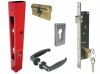 Click For Bigger Image: D&E Gate Post Lock Set DEGF350025K.