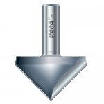 Trend 10/12x1/2TC Chamfer V Groove A=45 122.65