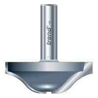 Trend Router Cutter 22/08x1/2TC Large Roman Ogee R19 x 41.5mm Dia 109.05