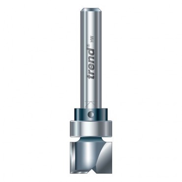 Trend Router Bit 46/90X1/4TC TCT Bearing Guided Template Profiler 15.9mm x 25mm