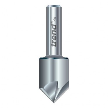 Trend 49/70x1/4HSS Rose Countersink 12.5mm Dia