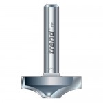 Trend 7/06x1/4TC Flat Ovolo Router Cutter 12mm Rad x 25 mm Dia 60.75