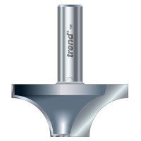 Trend 7/8x1/2TC Ovolo and Rounding Over 20mm Radius 102.19