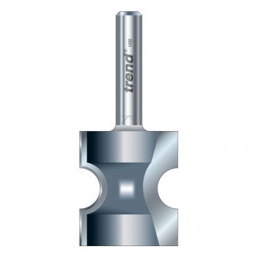 Trend Router Cutter 9/2x1/2TC Staff Bead/Nosing 6mm Radius