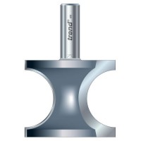 Trend Router Cutter 9/19x1/2TC Staff Bead/Nosing 19mm Radius 153.70