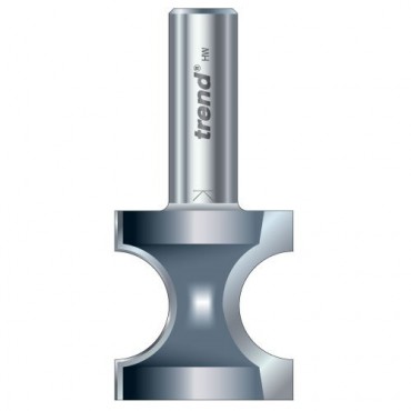 Trend Router Cutter 9/4x1/2TC Staff Bead/Nosing 10mm Radius