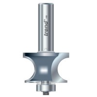 Trend Router Cutter 9/74x1/2TC Bearing Guided Corner Bead 9.5mm Rad £90.74