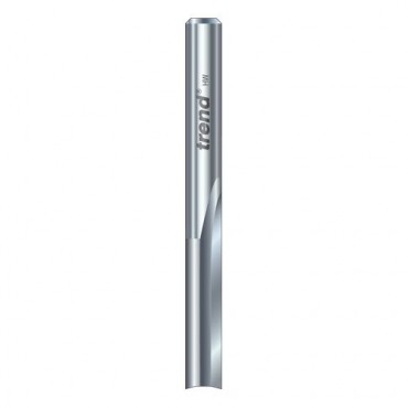 Trend ABSS3/22x1/4STC ABS/PVC 6.3mm x 25mm Two Flute