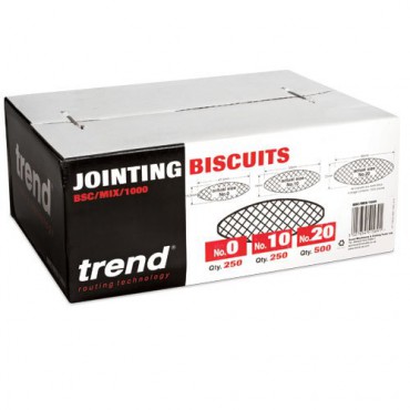 Trend BSC/MIX/1000 Wooden Biscuits Mixed Box of 1000