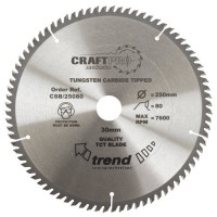 Trend Circular Saw Blade CSB/30072 CraftPro TCT 300mm 72T 30mm 58.35