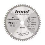 Trend CSB/AP19060A AP SAWBLADE 190X20X60TX2.8 36.42