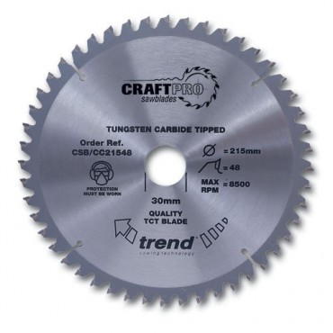 Trend CSB/CC25524 WOOD CC SAWBLADE 255X30X24TX2.4