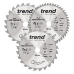 TREND CSB/CC250/3/A WOOD CC SAWBLADE 250X30X24/48T,3PK 112.34