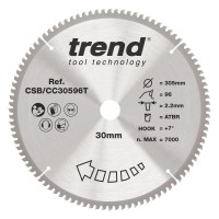 Trend CSB/CC30596T WOOD CC SAWBLADE 305X30X96TX2.2 70.04