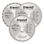 TREND CSB/CC305/3/A WOOD CC SAWBLADE 305X30X24/48/60T,3PK 140.06