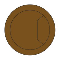 Trend CTI/80/PK2 Cable Tidy Insert 80 Brown 3 Off 17.70