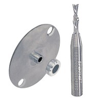 Trend Inlay/Kit/A Inlay Kit with 3.2mm Cutter 1/4STC 39.16