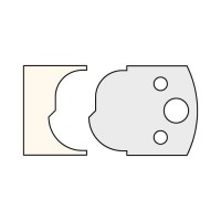 Trend IT/3411540 Multi Profile System Cutter Limitors 38mm x 4mm (Pair) 12.71