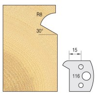Trend IT/3311640 Multi Profile System Cutter Knives 40mm x 4mm Tool Steel (Pair) 15.14