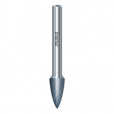 Trend S49/4x1/4STC Solid Carbide Burr 10mm Dia Flame
