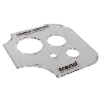 Trend Temp/COR/A Template Corner/Hole 50/75/100 Dia 73.44