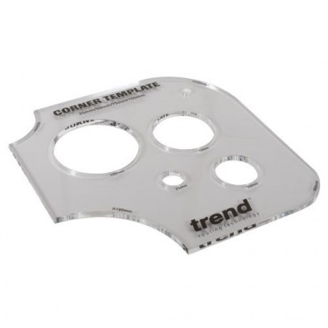 Trend Temp/COR/A Template Corner/Hole 50/75/100 Dia