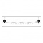 Trend WP-T/SS/01 Stepped Pin for TEMP/SS/A Shelf Support Template 9.46