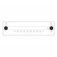 Trend WP-T/SS/01 Stepped Pin for TEMP/SS/A Shelf Support Template 9.23