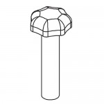 Trend WP-CRTMK3/15 Back Fence Knob UNC 5/16 x 2\" Female for the CRT/MK3 4.66
