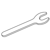 Trend WP-CRTMK3/51 Spanner Pressed Steel 10mm A/F for the CRT/MK3 1.13