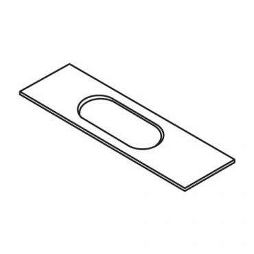 Trend WP-Lock/T/237 Lock/Jig Face Plate 26x52mm (RE)