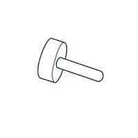 Trend WP-PRT/20 PRT Lobe Knob 40mm Diameter M8 x 15mm Male 3.73