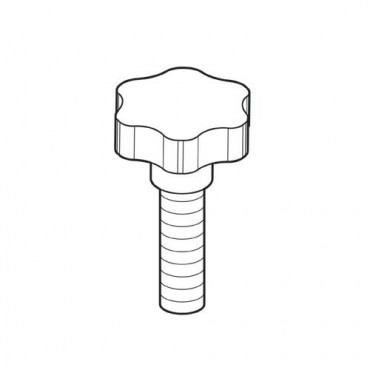 Trend WP-PRT/79 Mitre Fence Knob M6 x 25mm Male