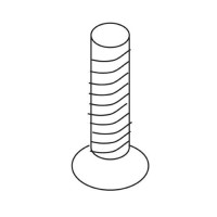 Trend WP-HJ/B/06 M5 x 10mm Countersunk Adjustment Screw for the H/JIG/B 2.10