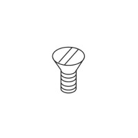 Trend WP-T5/065 Machine Screw Countersunk M5 x 10 Slotted T5 2.13