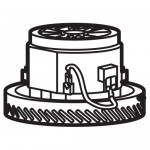 Trend WP-T31/010 Motor with Leads for T31 Vacuum Extractor 54.09