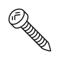 Trend WP-T35/038 T35 Self Tapping Screw Pan Head 5mm x 32mm 1.10