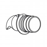 Trend WP-T35/040 T35 Container Deflector Bayonet 8.76